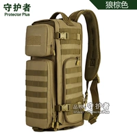 На липучке, коричневый