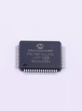 PIC18F66J16-I/PT  封装 TQFP64 单片机(MCU