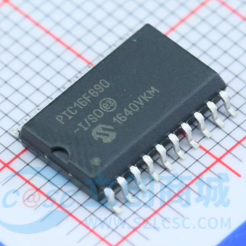 PIC16F690-I/SO  封装  SOP20 微控制器芯片