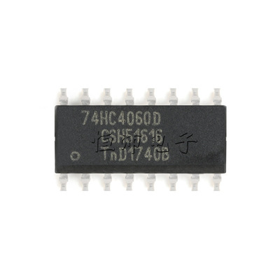 74HC4060D SOP-16带振荡器14级二进制纹波计数器
