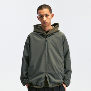 BOHRHOO 日系宽松通勤户外运动休闲防水防风功能夹克男秋 24AW