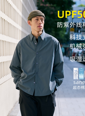 BOHRHOO25SS天然触感SANERER™科技支撑极简素色长短袖衬衫男女春