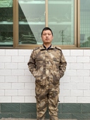 耐脏男女户外耐磨劳保工作服军训服套装 春秋新款 废墟迷彩服长袖