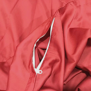 60支贡缎全棉被套200 双人被罩柔滑亲肤有光泽耐用 230cm拉链款