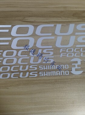 山地车公路focus镂空雕刻转印