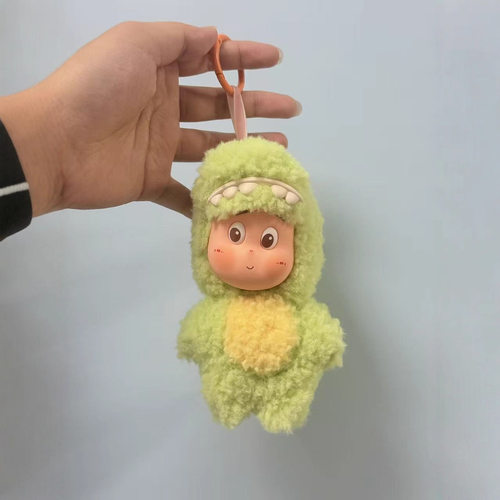 星星人系列搪胶脸书包挂件毛绒可爱玩偶公仔手办