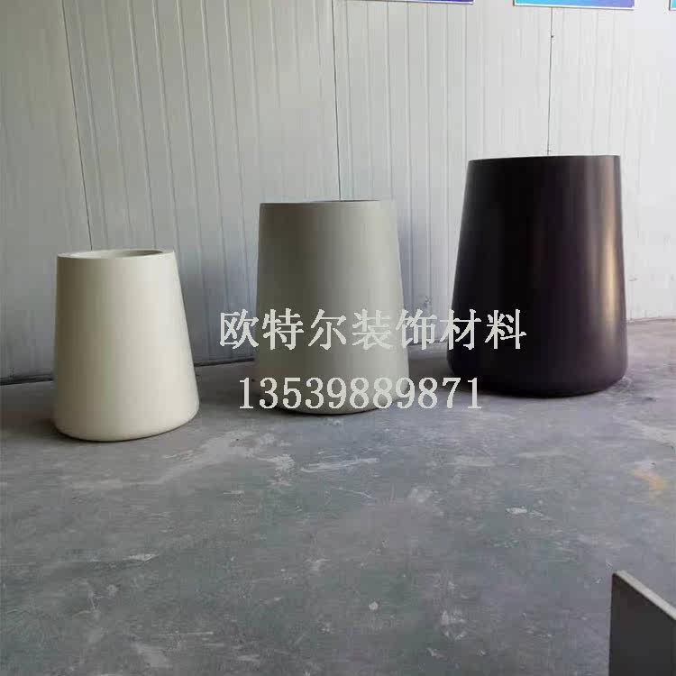 玻璃钢花盆树脂花钵厂家定制花器小区楼盘商场办公室户外装饰花i.