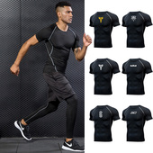 速干紧身衣健身衣服男运动保暖内衣套装 秋冬 篮球训练服足球打底裤