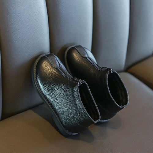 女童短靴真皮单靴宝宝马丁靴