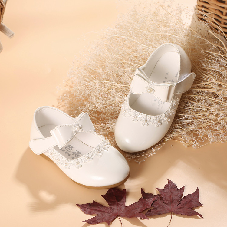 Chaussures enfants en PU autre suture de voiture pour printemps - semelle tendon - Ref 1009556 Image 4