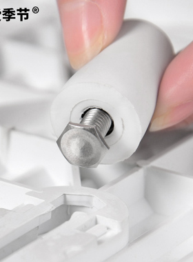 蹲便器盖板配件便池蹲坑盖子备用支脚替换螺栓304不锈钢六角螺丝