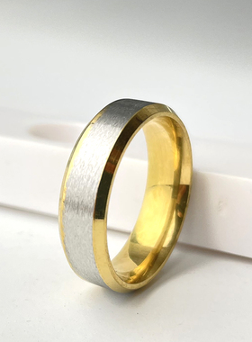 男女通用钛钢原创超低价戒指刻字