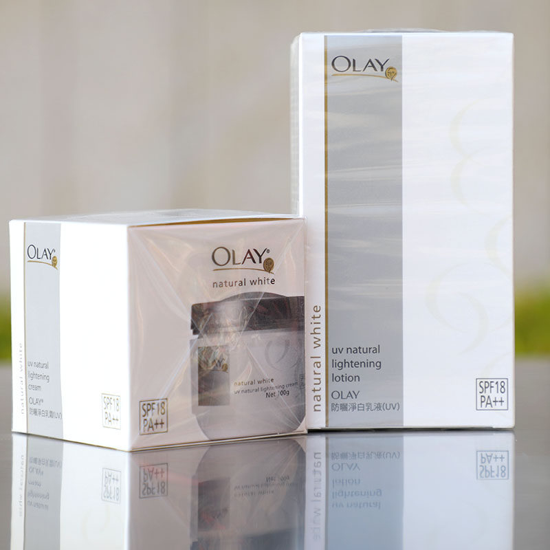 Olay玉兰油防光露防光UV乳液SPF18补水隔离提亮3合1透白进口泰版