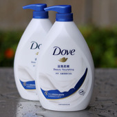 Dove 多芬沐浴露柔肤乳霜沐浴乳深层滋养1000ml补水抗干港版 进口