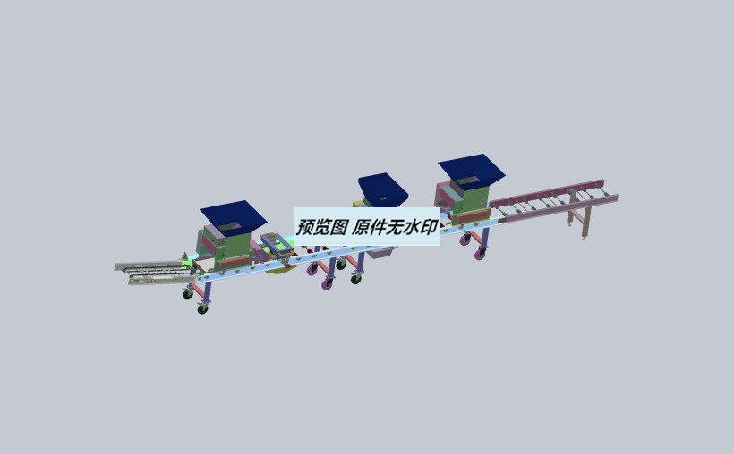 大育秧机三维设计solidworks2022模型3D图纸建模资料 1674376