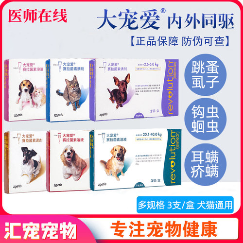 大宠爱宠物狗狗猫咪体内外