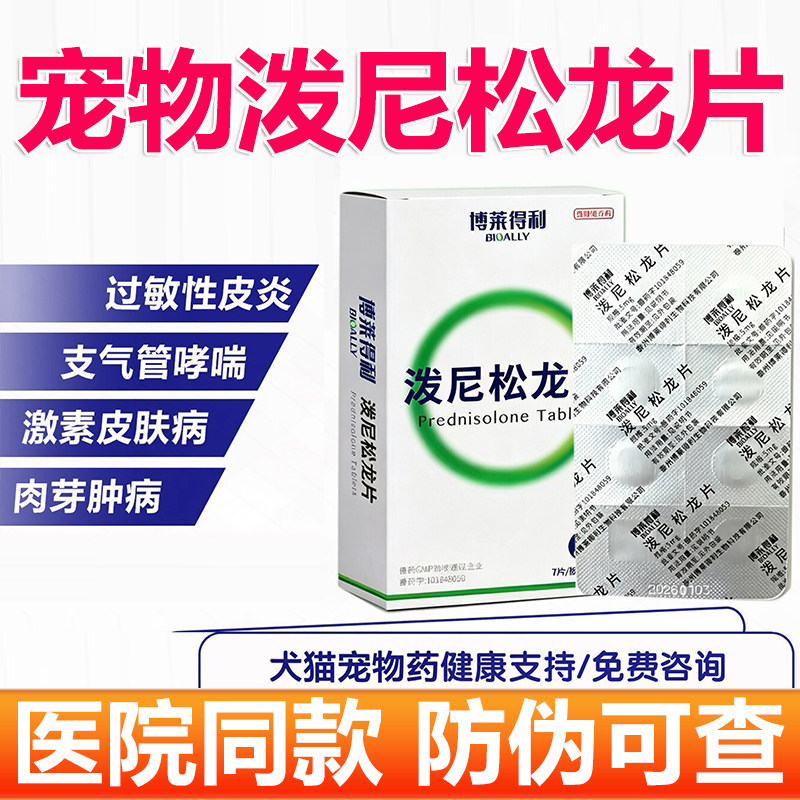 泼尼松龙片宠物猫咪狗狗