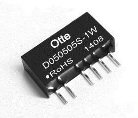 5v转双路5V/双隔离变压器 电源模块 D050505S-1W