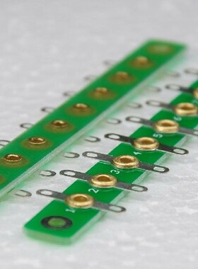 铜铆钉 镀银焊片 PCB 搭棚架 ( 8位 ) DIY胆机好帮手