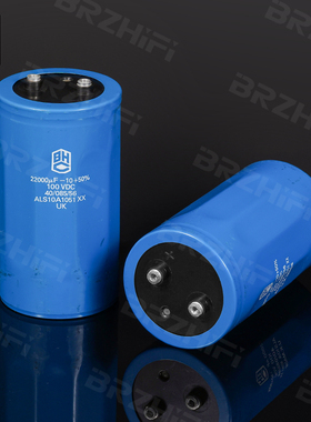 拆机 英国UK BHC ALS10A系列 六角发烧高压电容大水塘100V22000uF