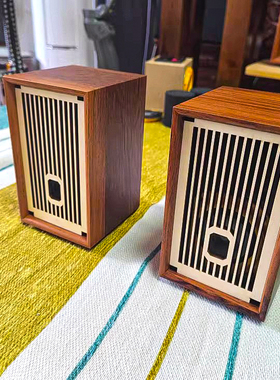 清风画眉鸟1号 桌面无源书架音箱 人声毒音响进口单元搭配MA12070