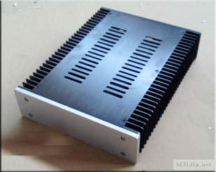 桌面功放铝机箱 小型后级2607 Breeze Audio