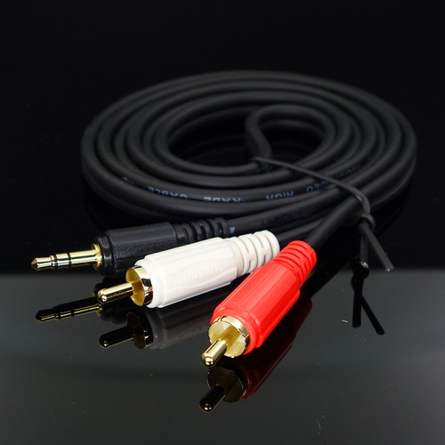 4n无氧铜音频线3.5mm双莲花线