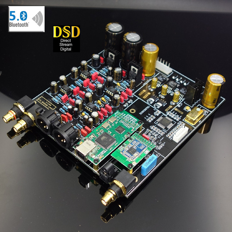 es9018 es9028 es9038pro  dac 解码器  兼容amanero 蓝牙5.