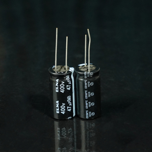 胆机滤波 高压 原装 全新ELNA伊娜顶400V47uF音频专用电解电容