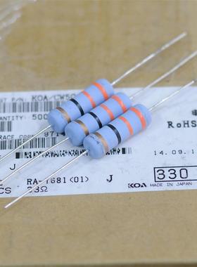 日本 KOA发烧大功率色环电阻 5W 33R 33欧