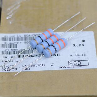 日本 33R 33欧 KOA发烧大功率色环电阻