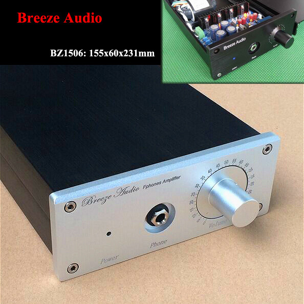 breeze audio新款1506耳放机箱喷砂面板