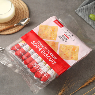 香港铁尺奶盐苏打饼干348g海苔番茄味咸味代餐休闲独立装 小零食品