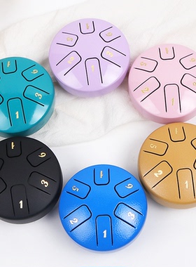 迷你空灵鼓 3寸3.8寸4.5寸6音8音迷你小鼓 儿童音乐启蒙初学乐器