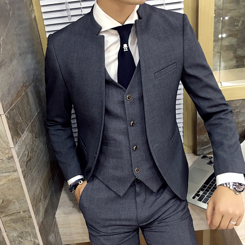 Costume homme en coton pour automne - Ref 1565869 Image 1