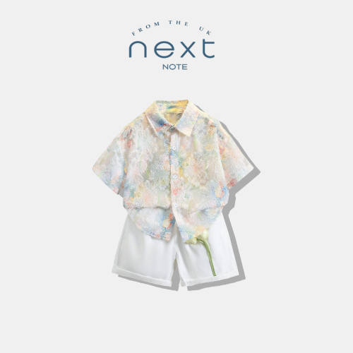 NEXTNO男童夏装衬衫套季