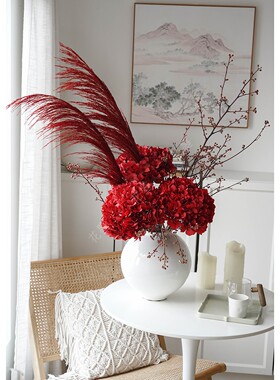 2026新款年宵花新年布置装饰干花花束永生花真花永生花束春节装饰