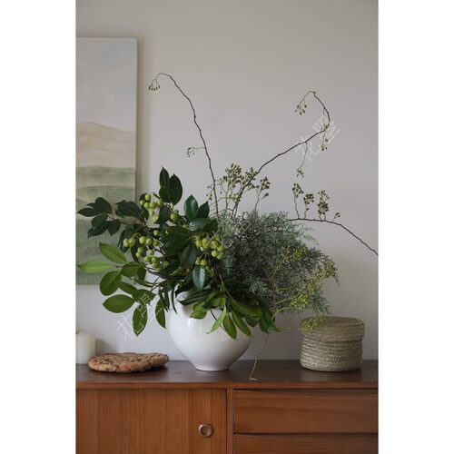 鲜花组合花艺真花水养瓶插花