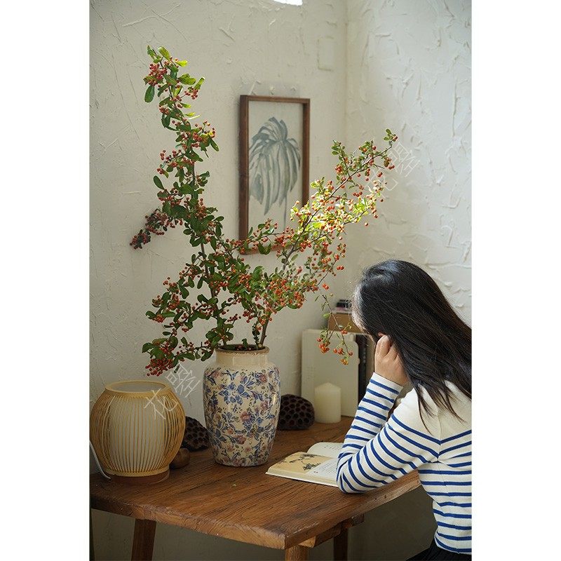 花曌 【鲜花】【家居瓶插花】【上海可发闪送】火棘果鲜切枝条,鲜花速递/花卉仿真/绿植园艺,花材,淘宝优惠券,粉丝福利购,淘宝优惠卷