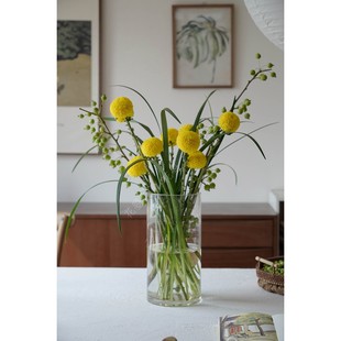 夏季时令鲜花家用插花【鲜切花】【真花】黄色系组合混搭花瓶插花