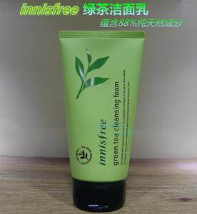 包邮innisfree悦诗风吟绿茶洗面奶洁面膏 保湿补水 温和韩国正品