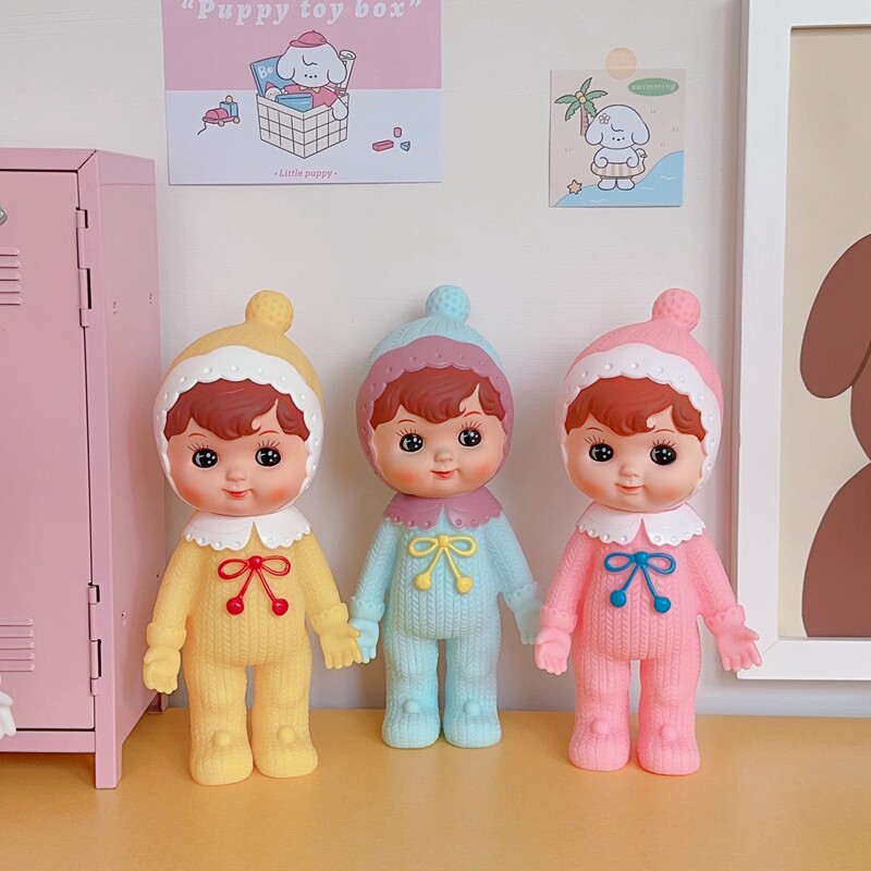 ins少女心日系复古昭和风娃娃 可爱卡通北欧简约房间摆设桌面摆件,家居饰品,装饰摆件,淘宝优惠券,粉丝福利购,淘宝优惠卷