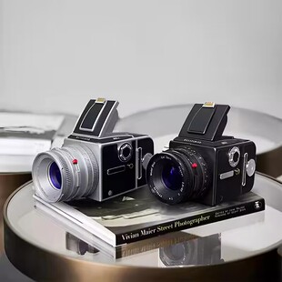 503CW哈苏相机模型摆件 样板间书房复古道具饰品仿真镜头CF80/2.8