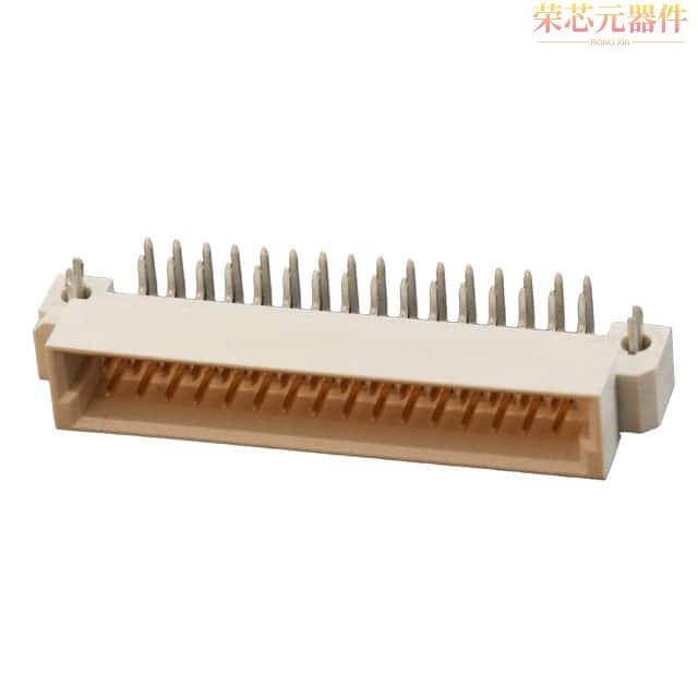 5536386-5原装「CONN DIN PLUG 32POS PCB RA GOLD」正品