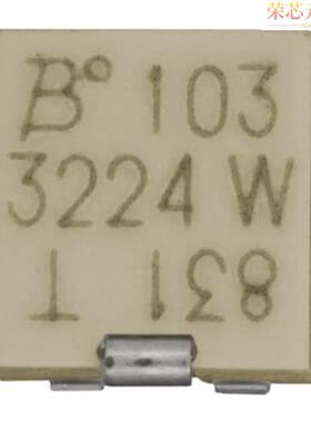 3224W-1-100E原装「TRIMMER 10 OHM 0.25W J LEAD TOP」正品