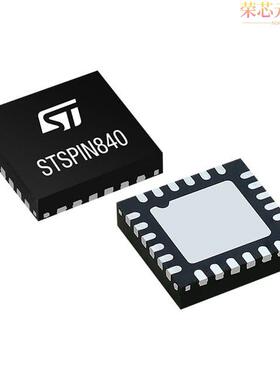 STSPIN840原装「IC MOTOR DRIVER 7V-45V 24TQFPN」正品