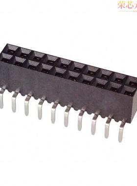 534267-2原装「CONN RCPT 20POS 0.1 GOLD PCB」正品