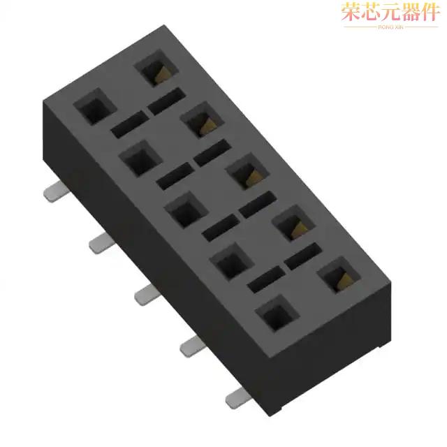 HLE-105-02-S-DV原装「CONN RCPT 10POS 0.1 GOLD SMD」正品