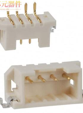 DF3EA-4P-2H(51)原装「CONN HEADER SMD R/A 4POS 2MM」正品