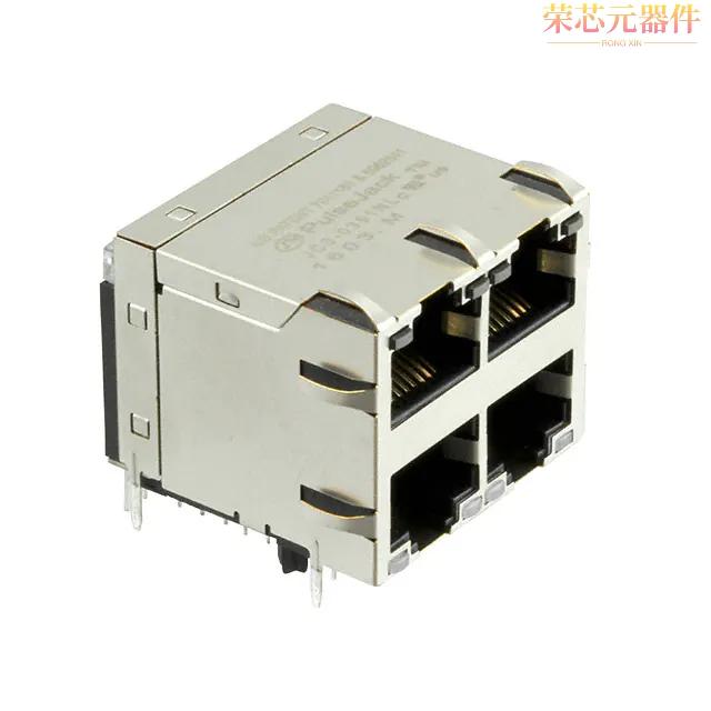 JC0-0351NL原装「CONN JACK 4PORT 1000 BASE-T PCB」正品